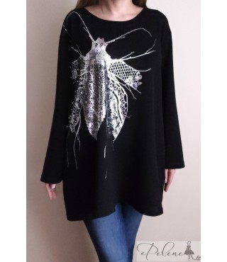 Nauja didelio dydžio palaidinė su vabzdžio motyvu